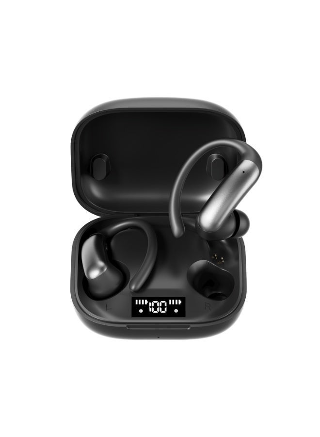 سماعات بلوتوث جديدة Qiwa-M144  - لاسلكية بالكامل، صوت محيطي عالي الجودة، خاصية إلغاء الضوضاء، سماعات رياضية وجري نصف داخل الأذن - Image 1